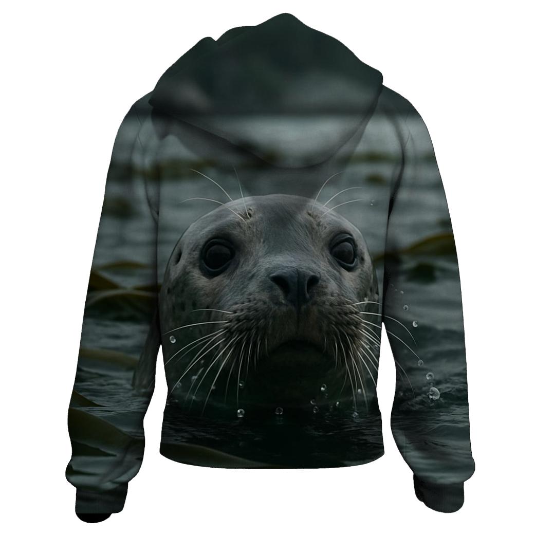 Kelp Cutwater Harbor Seal hoodie designs