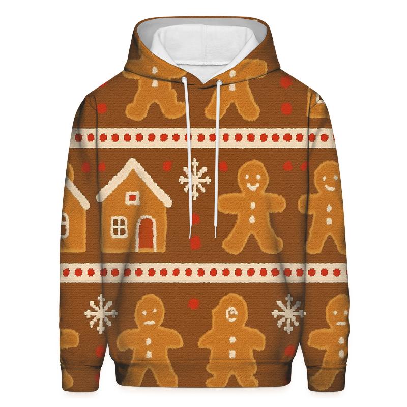 Gingerbread Village Parade Design hoodies fashion