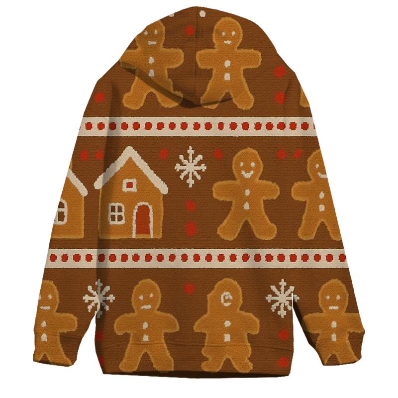 Gingerbread Village Parade Design hoodies fashion