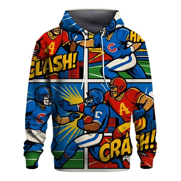 Comic Panel Rivalry graphic hoodies