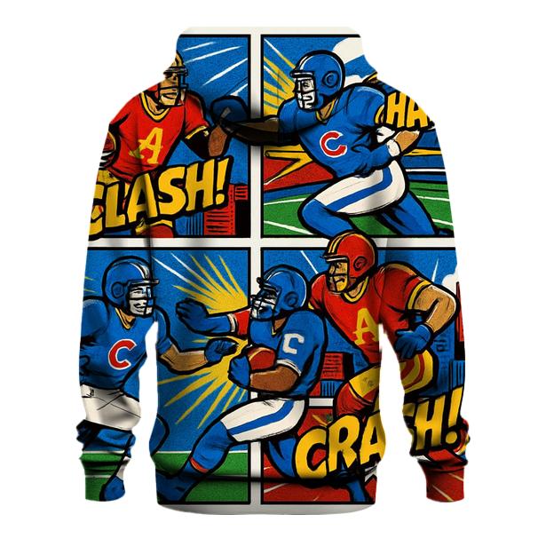 Comic Panel Rivalry graphic hoodies