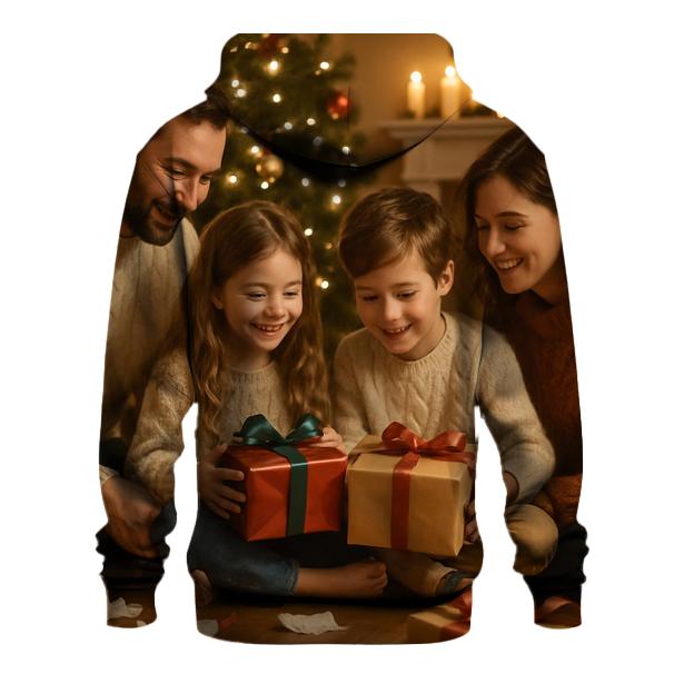 Family Unwrapping By Pine pullover hoodies