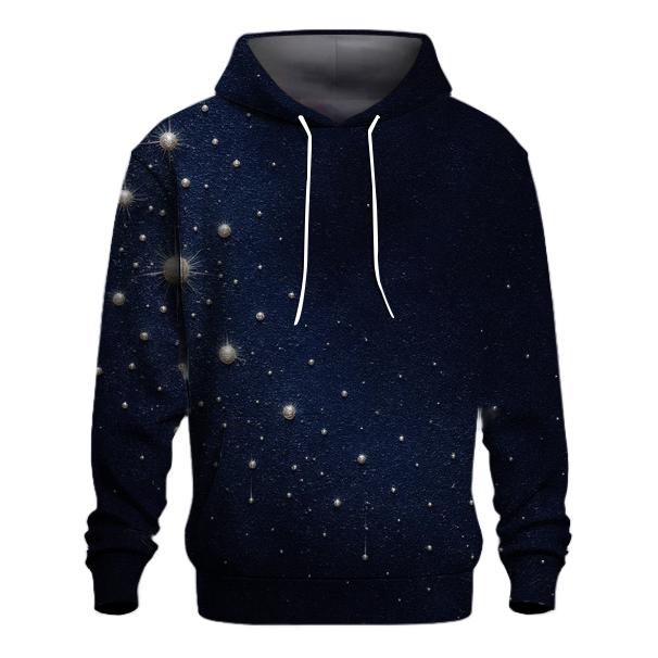 Midnight Velvet Spark printed hoodies