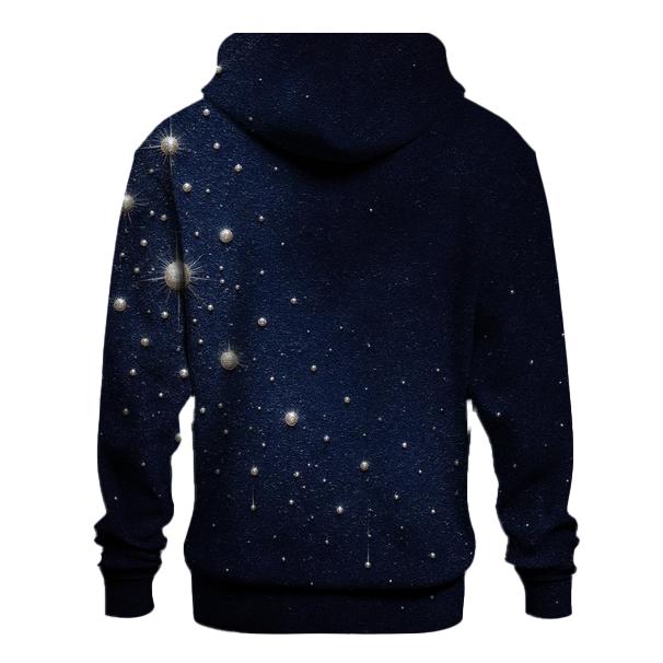 Midnight Velvet Spark printed hoodies