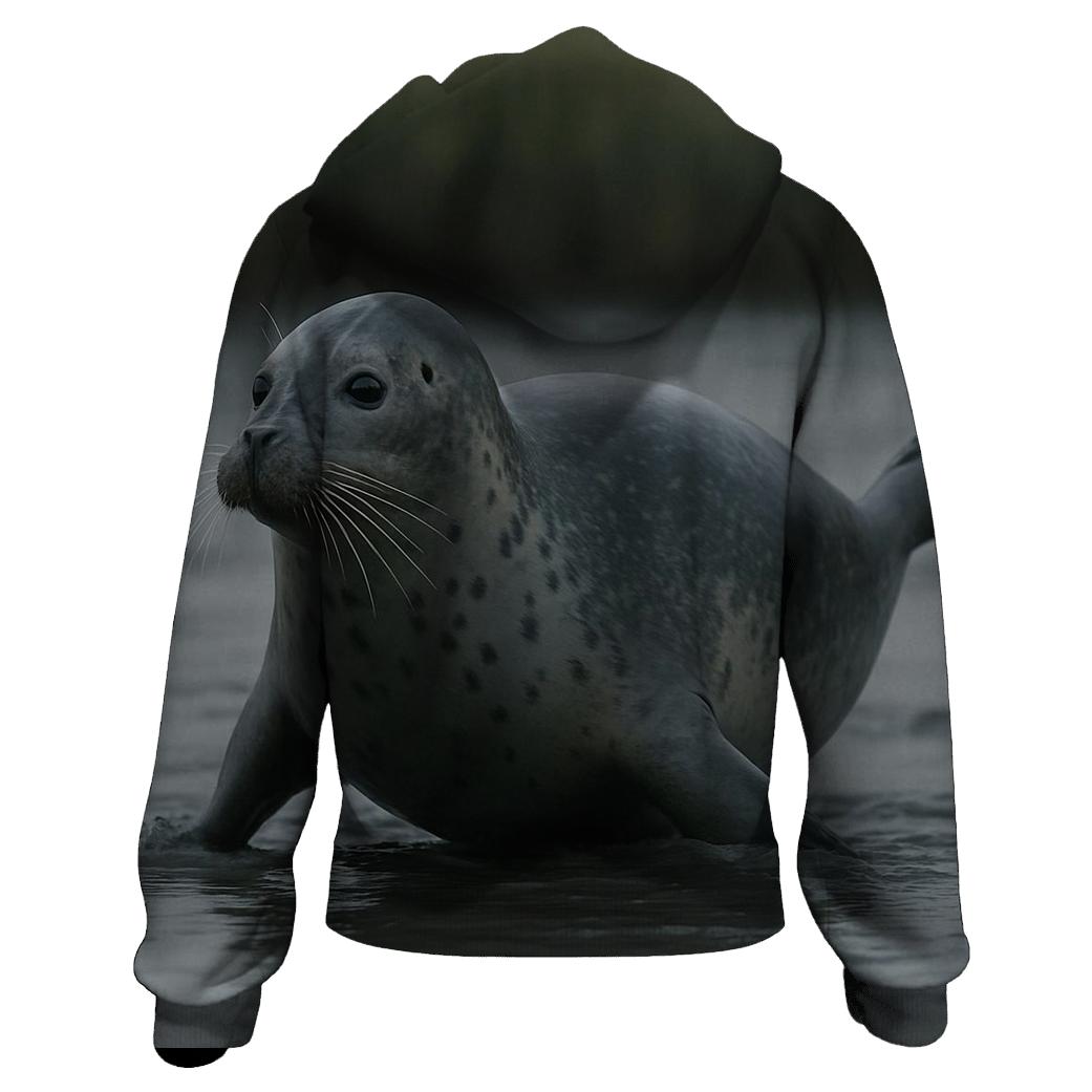 Estuary Pivot Common Seal custom hoodies