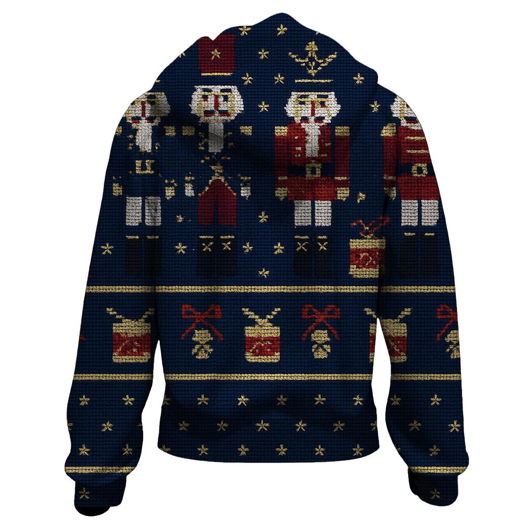 Nutcracker Parade Panel Design designer hoodies