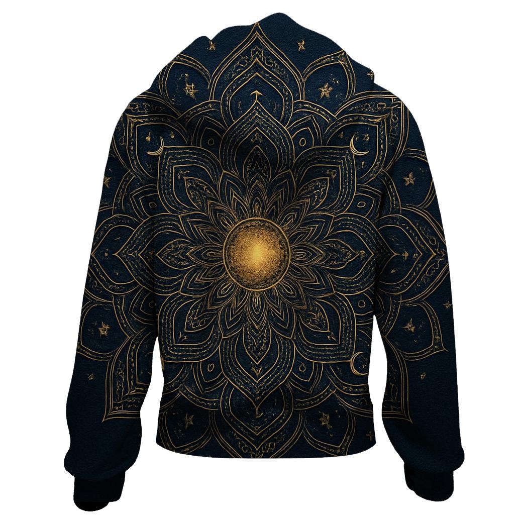 Celestial Line Mandala hoodie designs