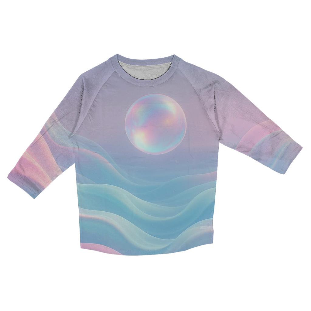 Aurora Ripple fashion 3/4 sleeve shirts