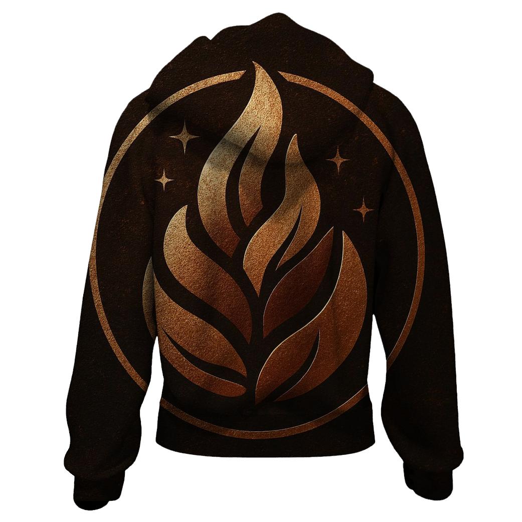 Roast Flame Emblem premium hoodies
