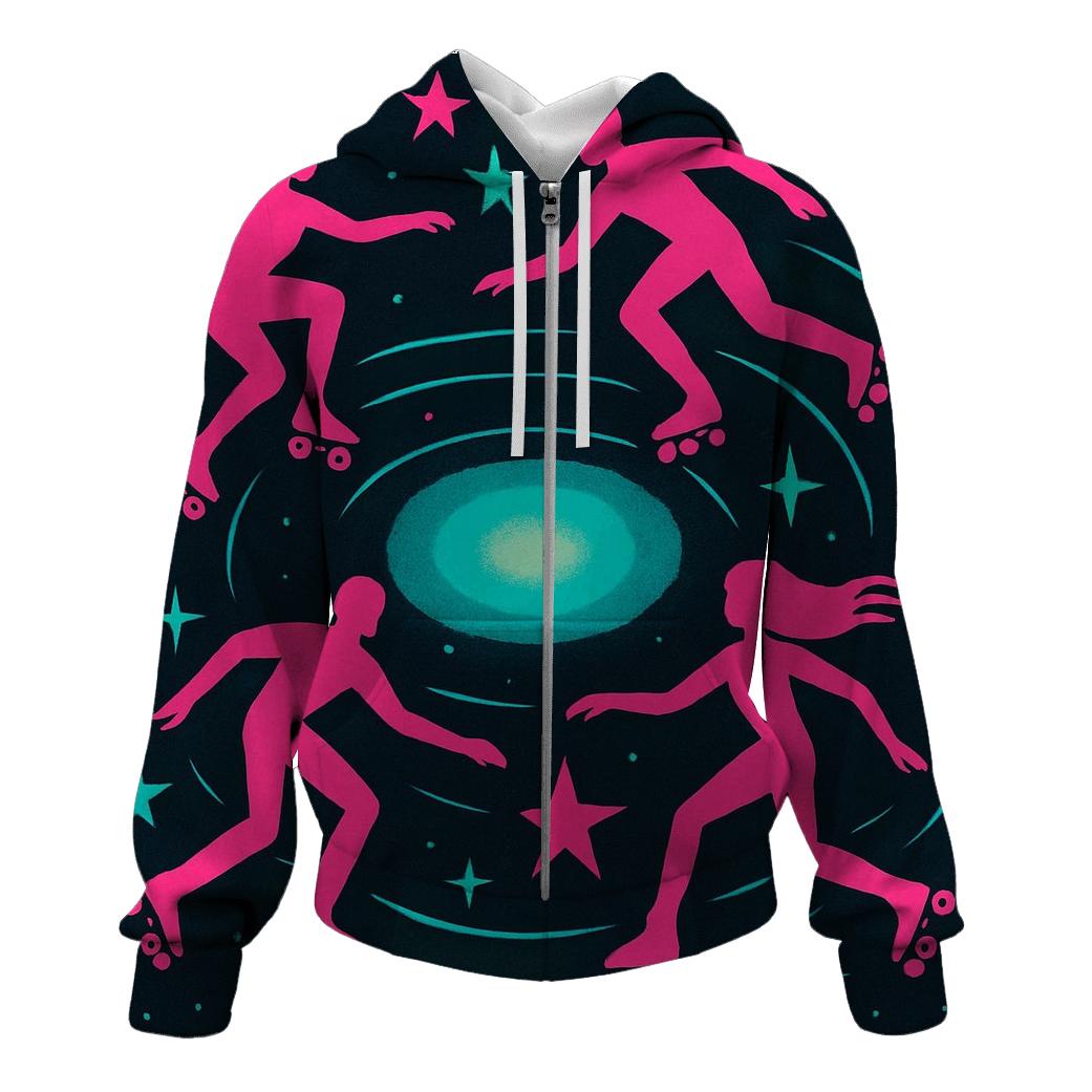Cosmic Roller Rink custom hoodies