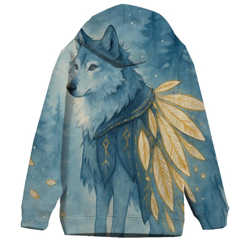 Midnight Feather Guardian designer hoodies