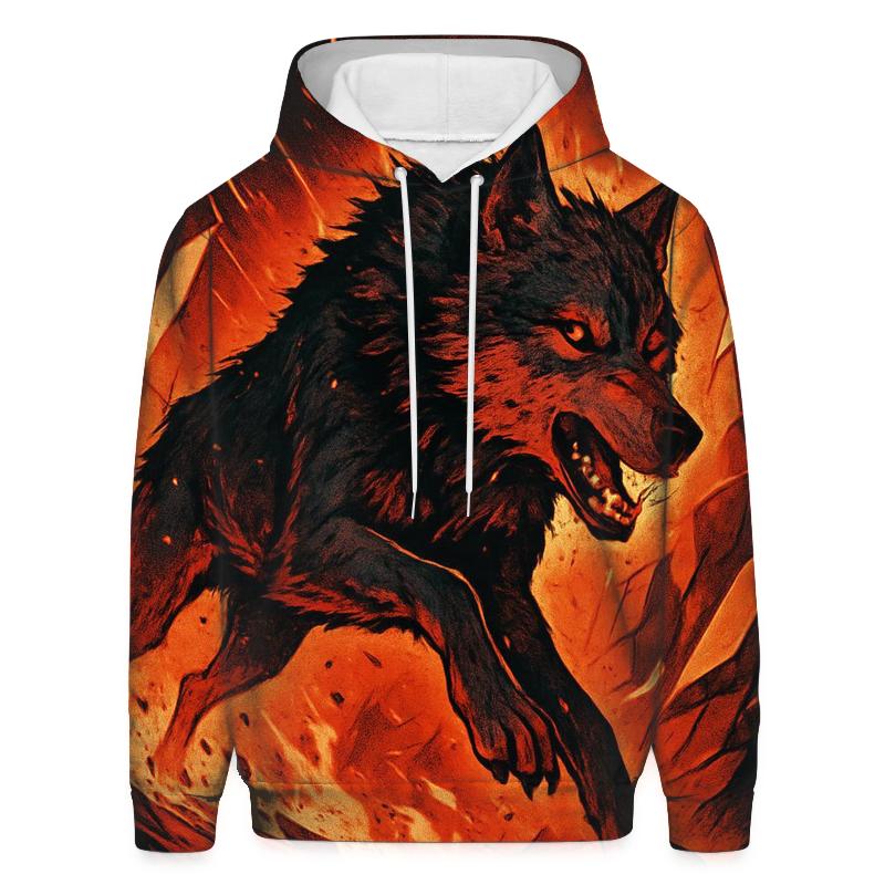 Glassfire Lone Runner designer hoodies