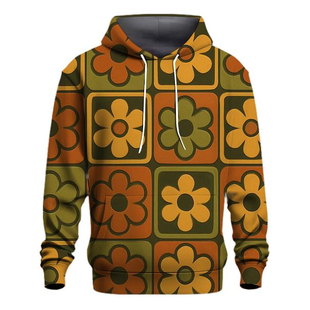 Funky Flower Medallions premium hoodies