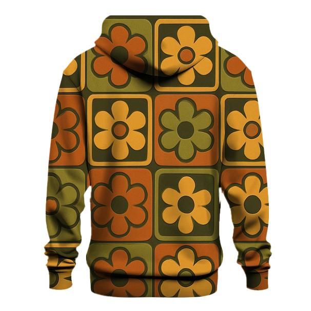 Funky Flower Medallions premium hoodies