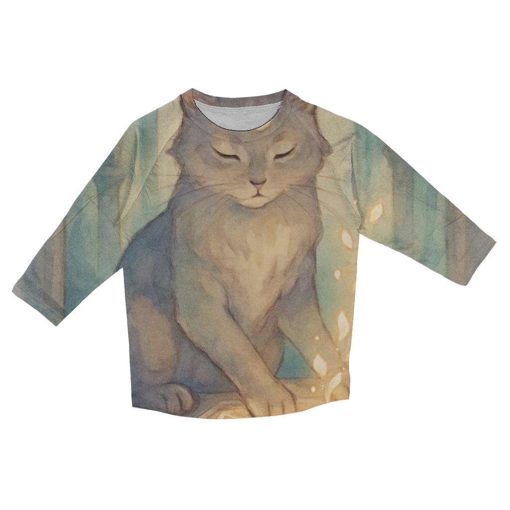 Mystic Rune Guardian stylish quarter sleeve tops