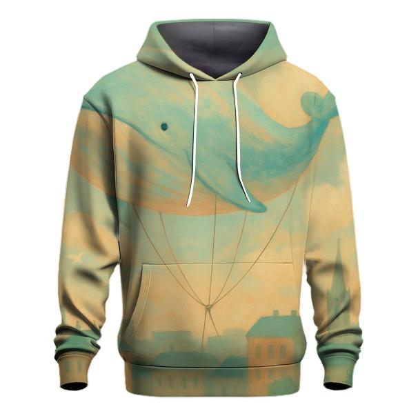 Surreal Balloon Whale hoodie trends