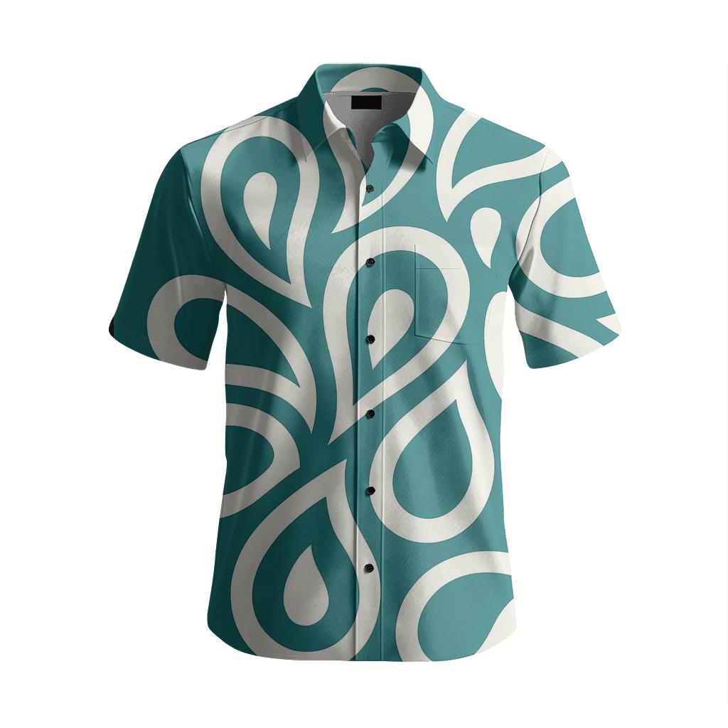 Paisley Cluster Flow premium embroidered apparel