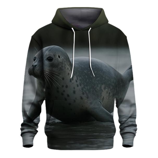 Estuary Pivot Common Seal zip-up hoodies