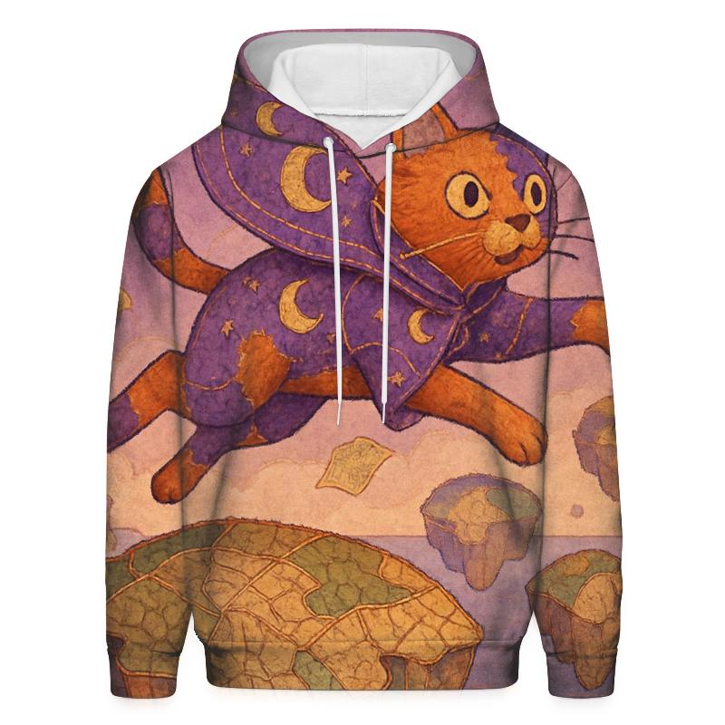 Patchwork Skywalker Cat custom hoodies