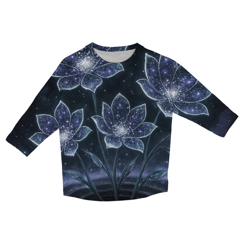 Void Garden trendy 3/4 sleeve tops