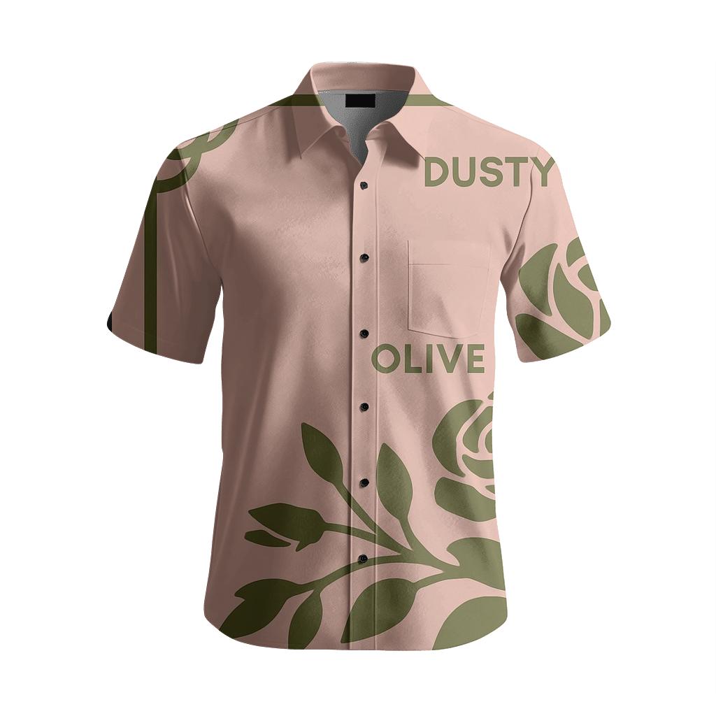 Botanical Corner Spray stylish threadwork shirts