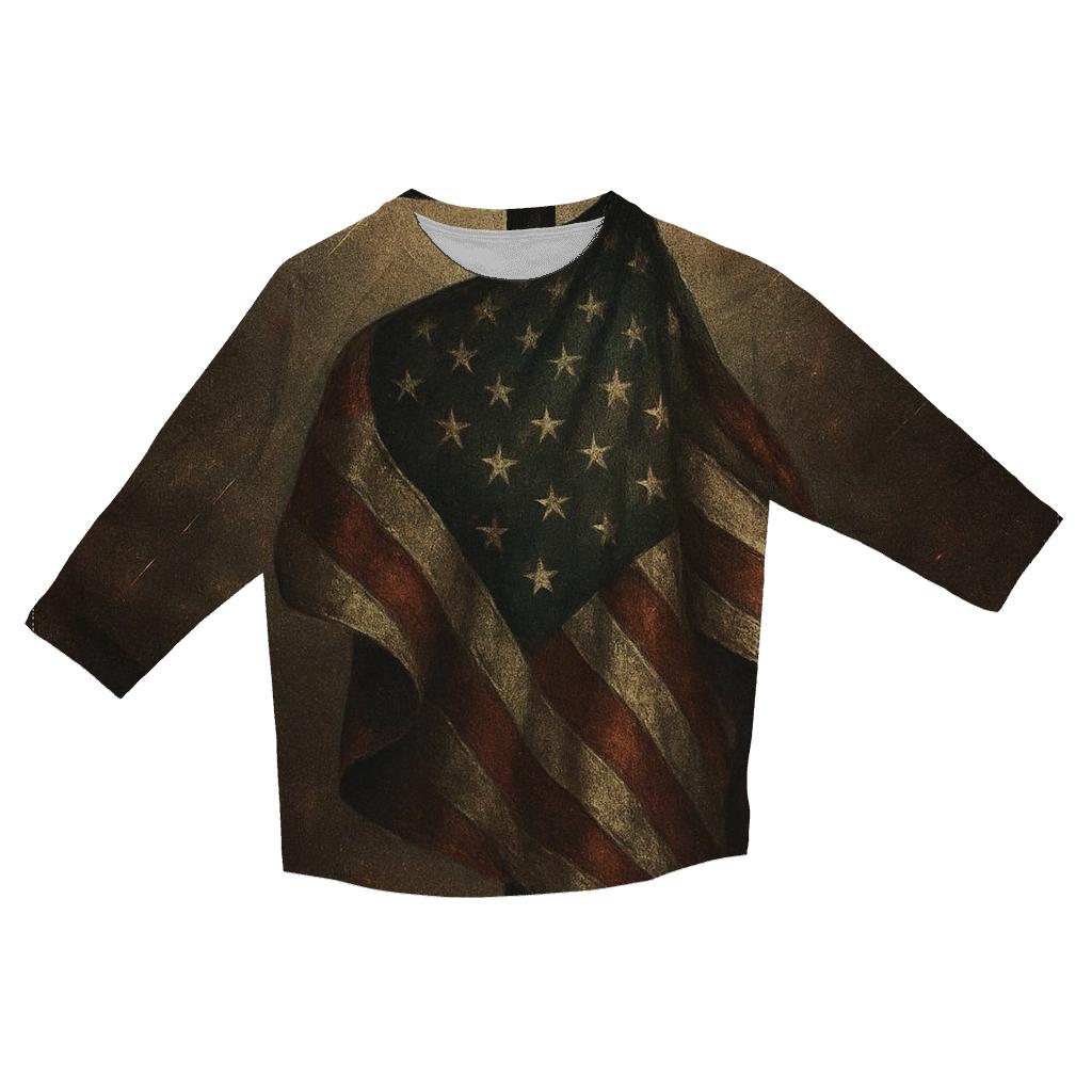 Rising Standard Helmet casual three quarter sleeve shirts