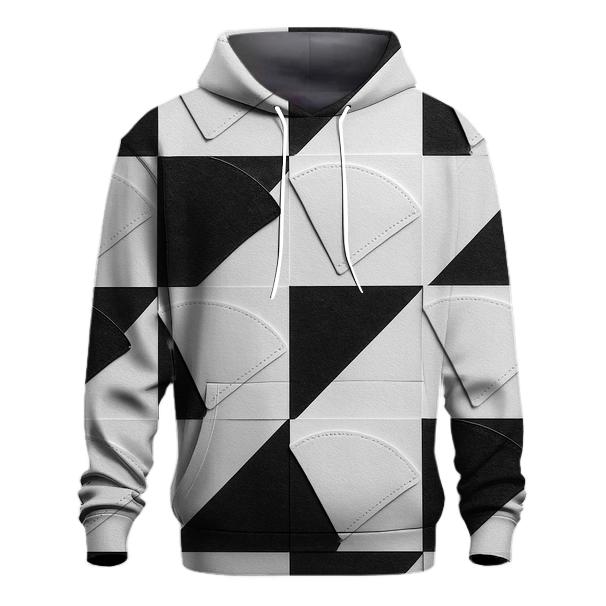 Filter Grid Pattern lightweight hoodies