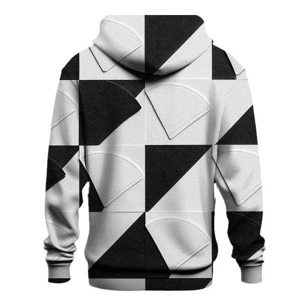 Filter Grid Pattern lightweight hoodies