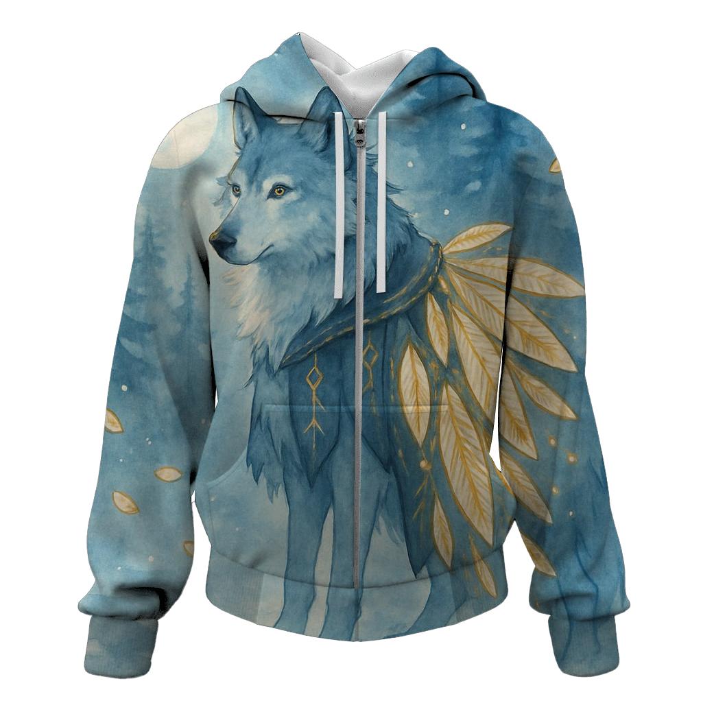 Midnight Feather Guardian premium hoodies