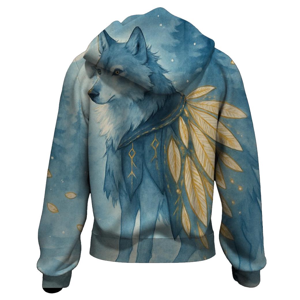 Midnight Feather Guardian premium hoodies