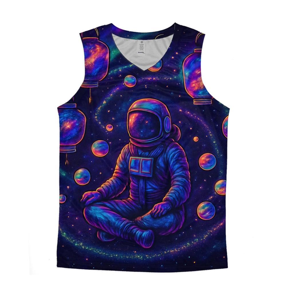 Orbiting Lanterns trendy fitted tank tops