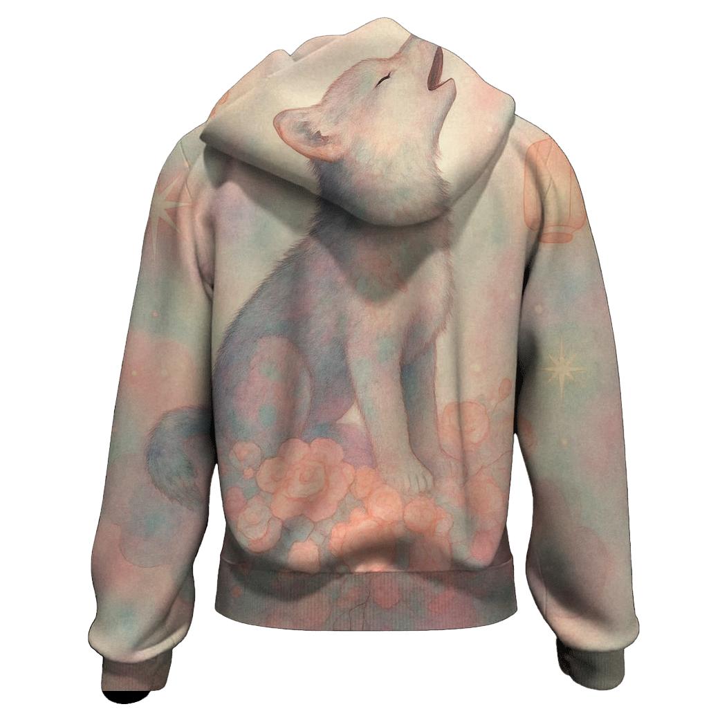 Pastel Dream Howler embroidered hoodies