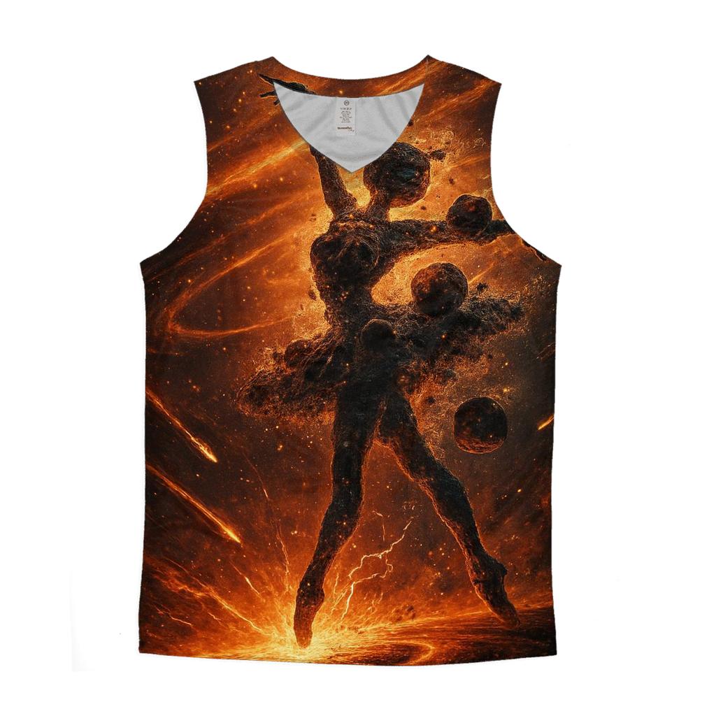 Supernova Ballet cotton sleeveless tops