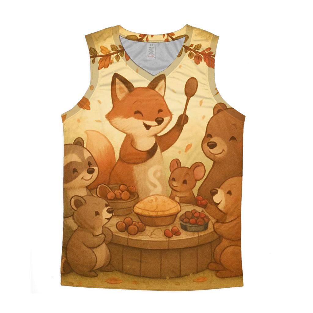 Woodland Banquet Chorus casual summer tank tops