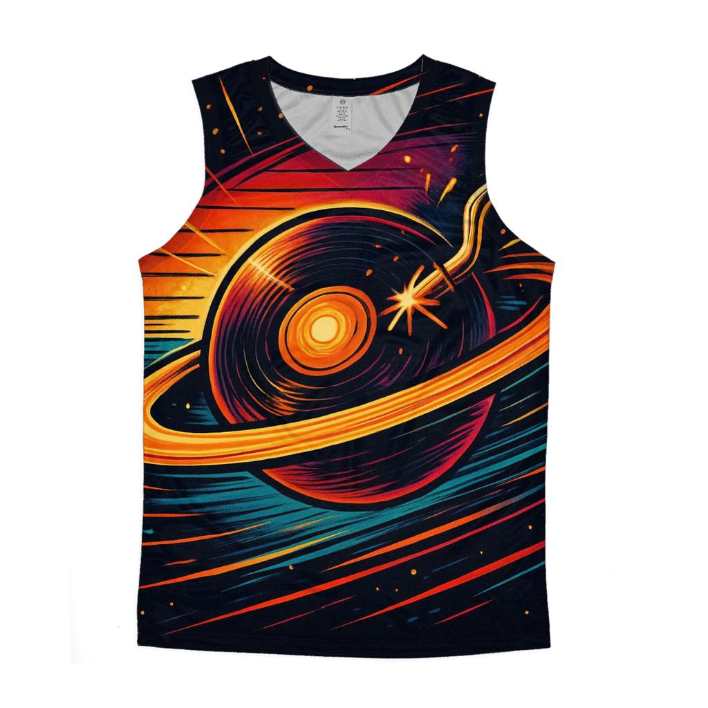Comet Tail Vinyl trendy fitted tank tops