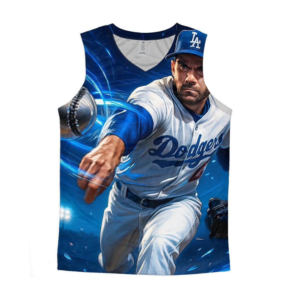 Chrome Curve personalized athletic tanks