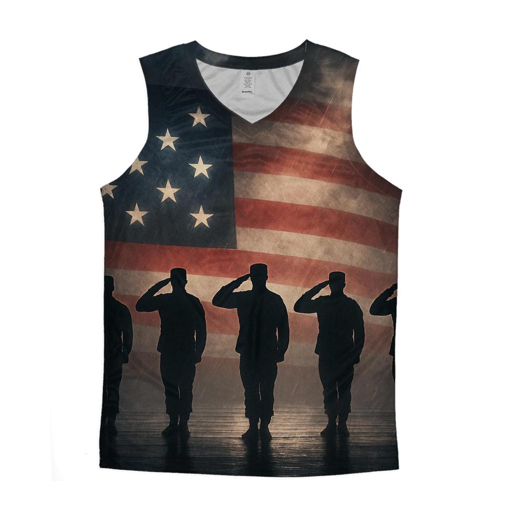 Stars Over The Line designer workout tanks