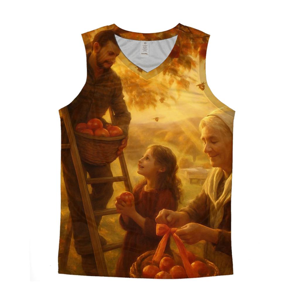Sunlit Orchard Reunion stylish racerback tanks
