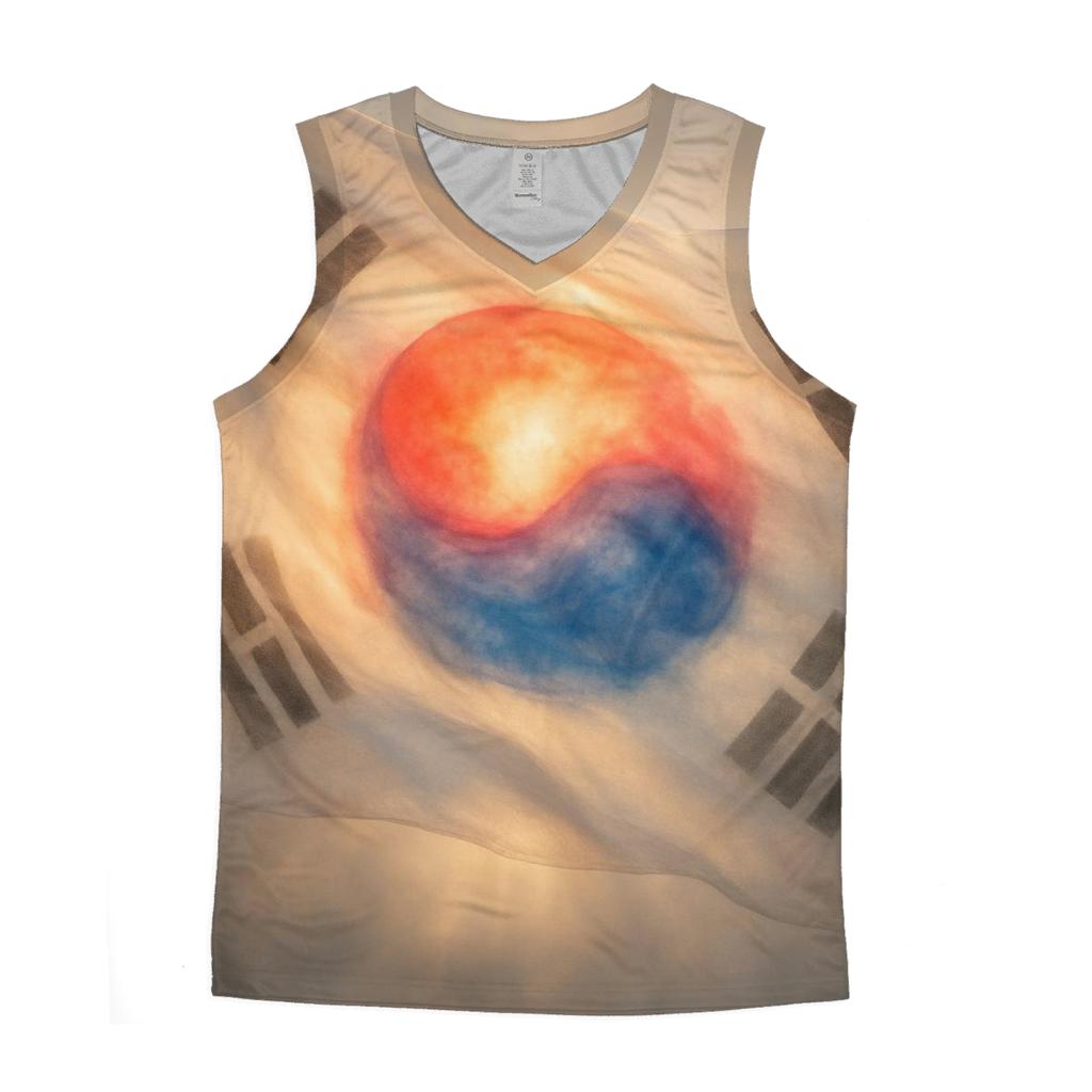 SouthKoreaCelestialFold cotton sleeveless tops