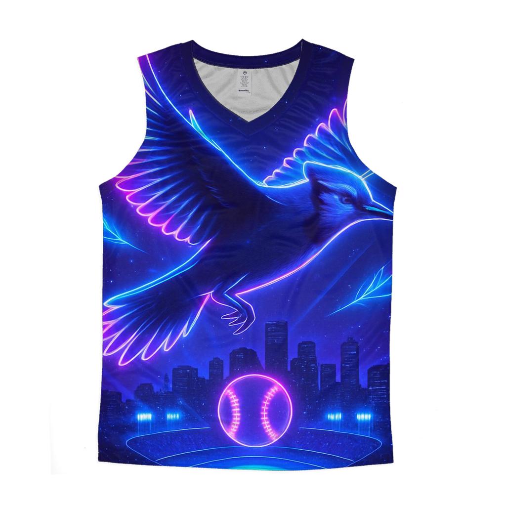 Blue Jays Midnight Soar casual summer tank tops
