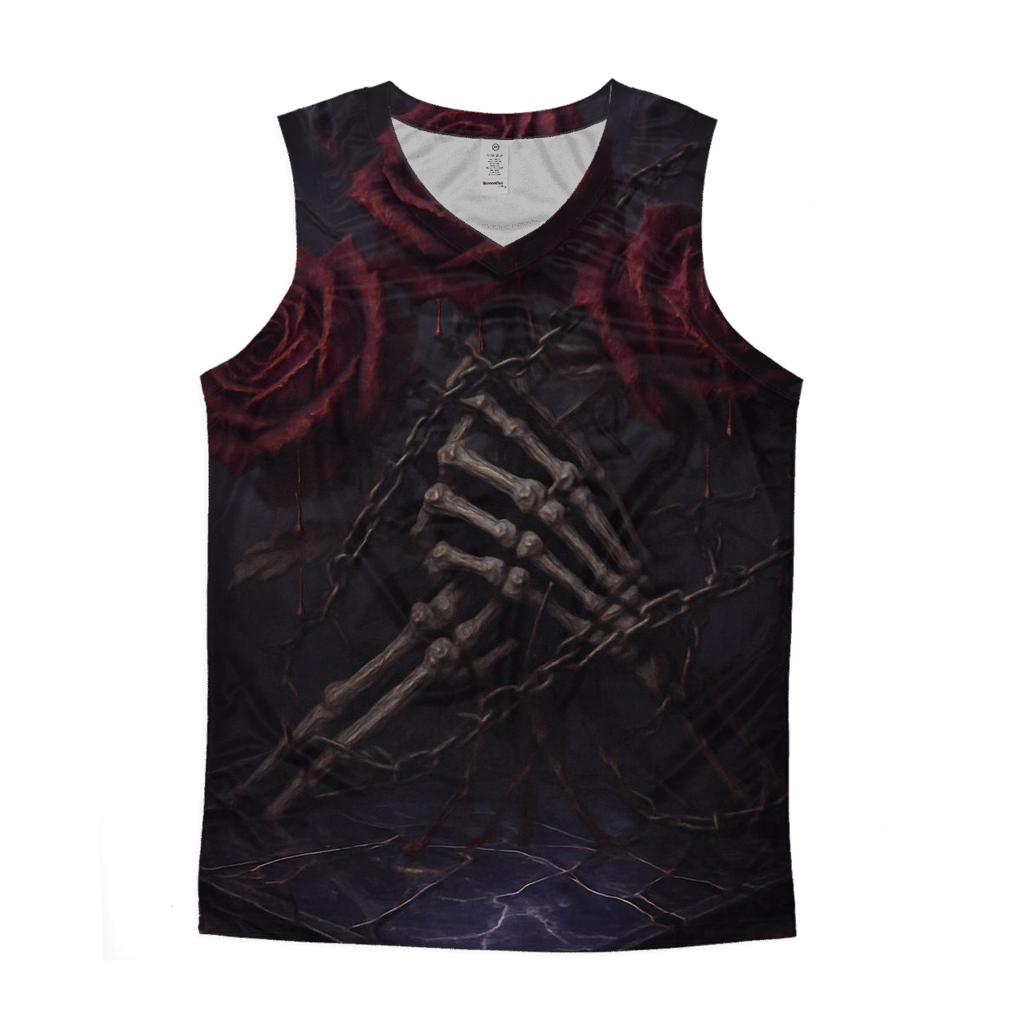 Bouquet Of Nightmares personalized athletic tanks