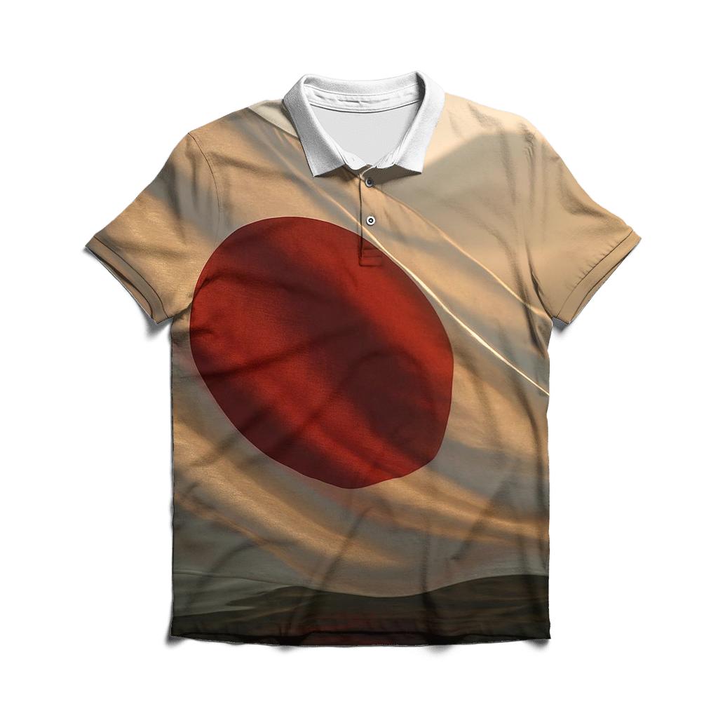 JapanSilkDawn casual sports polo shirts