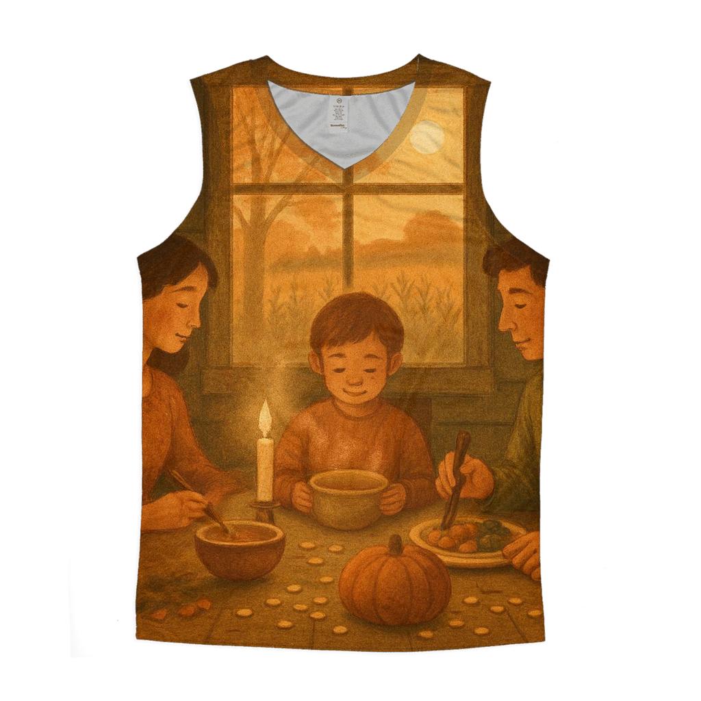 Quiet Cabin Supper sports performance tank tops