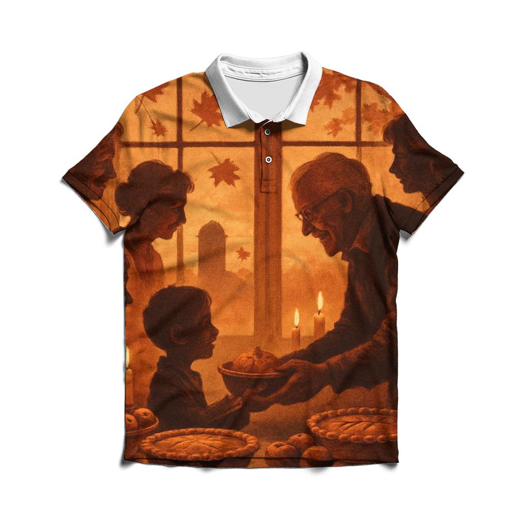 Family Window Harvest custom polo shirts