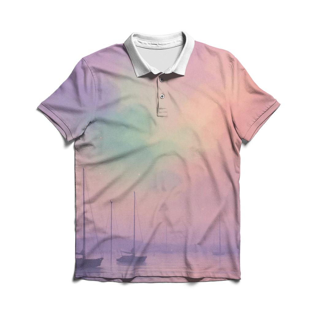 Pastel Veil Harbor designer slim fit polos