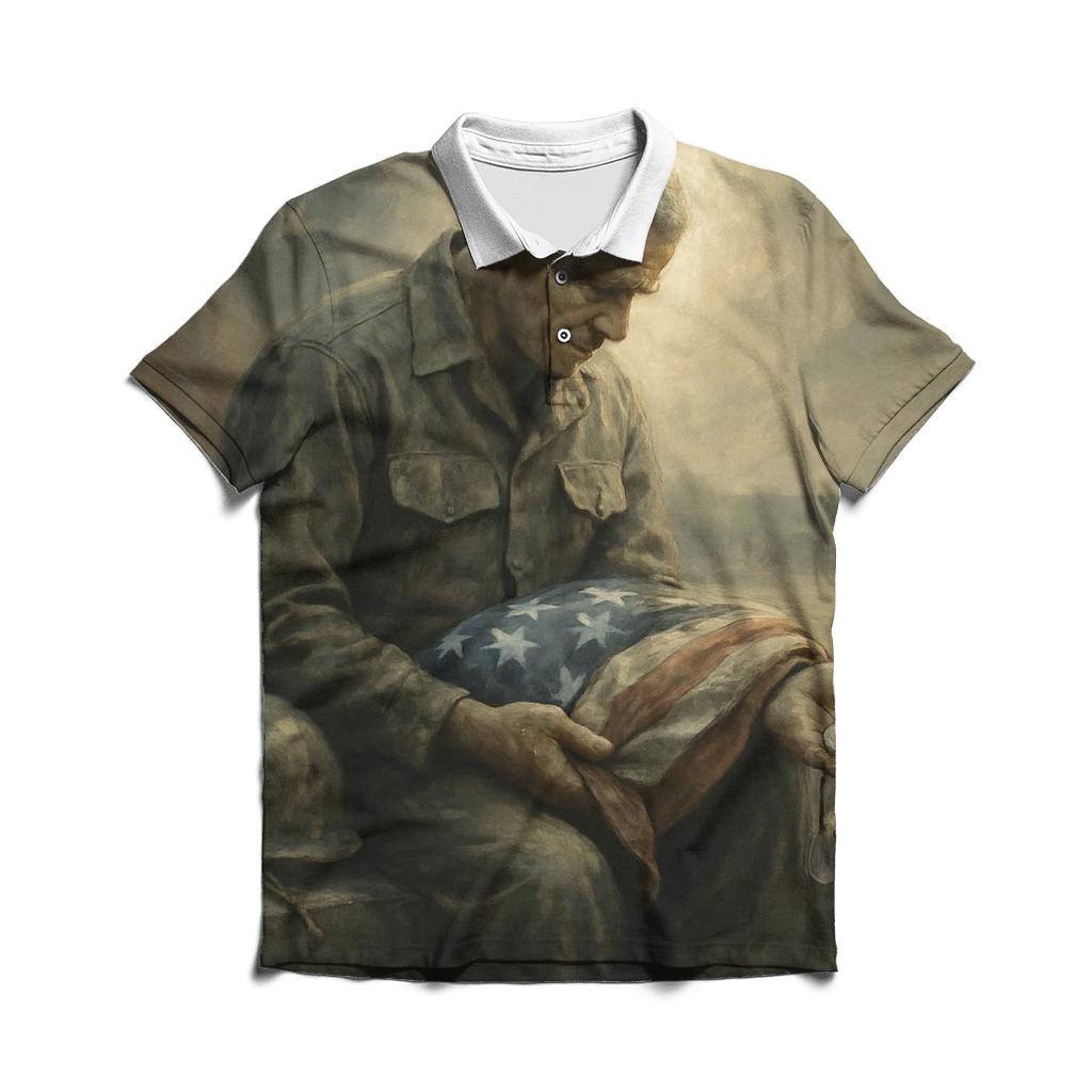 Last Watch Reflection stylish collar polo tees