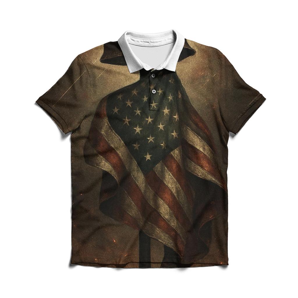 Rising Standard Helmet embroidered polo tops