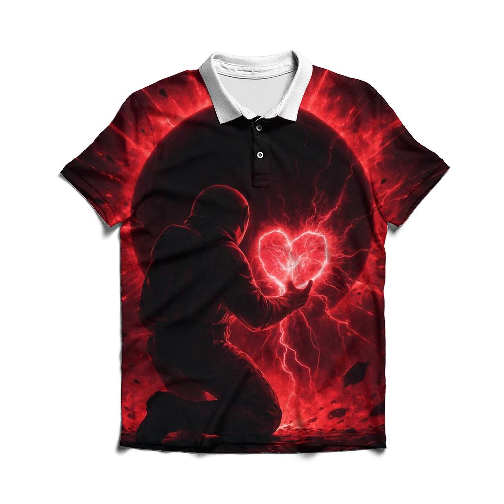 Pulse Of The Dark Star designer slim fit polos