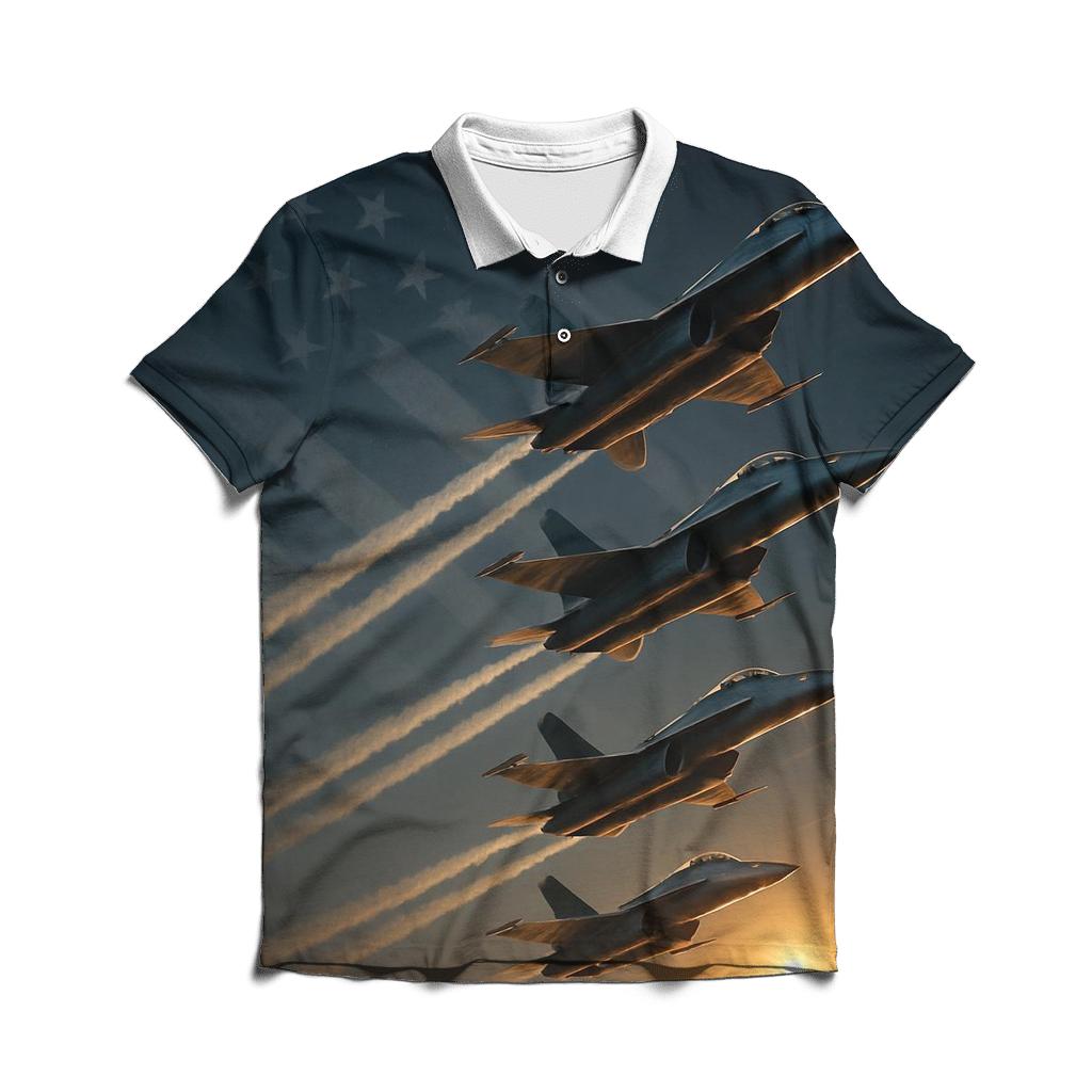 Guiding Light Formation premium cotton polo shirts