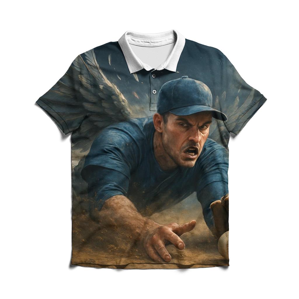 Winged Infield Charge Blue Jays classic pique polos